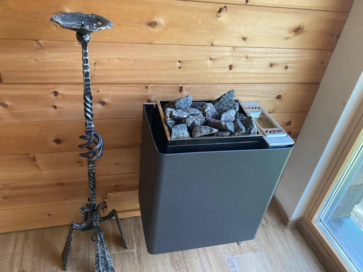 Zirben-/Dampf-Sauna