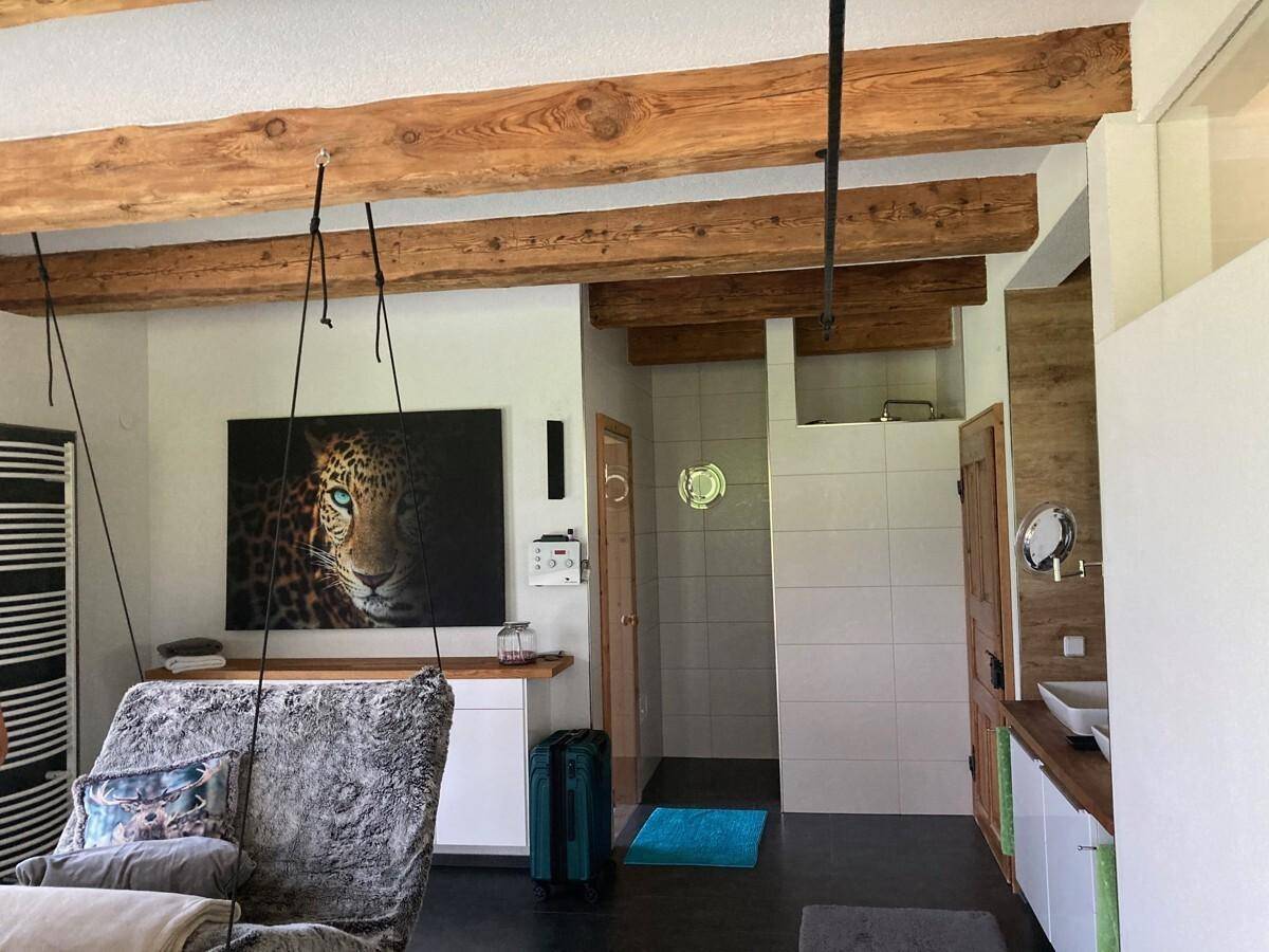 Zugang zur Sauna