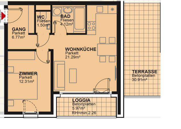 Plan_DG Wohnung