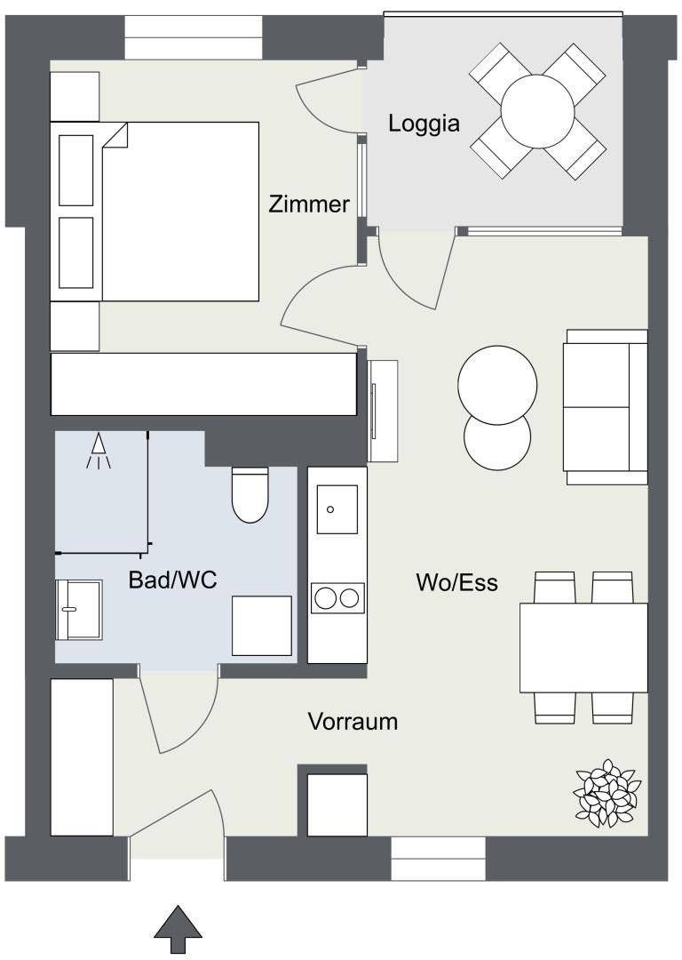 Wohnungsplan