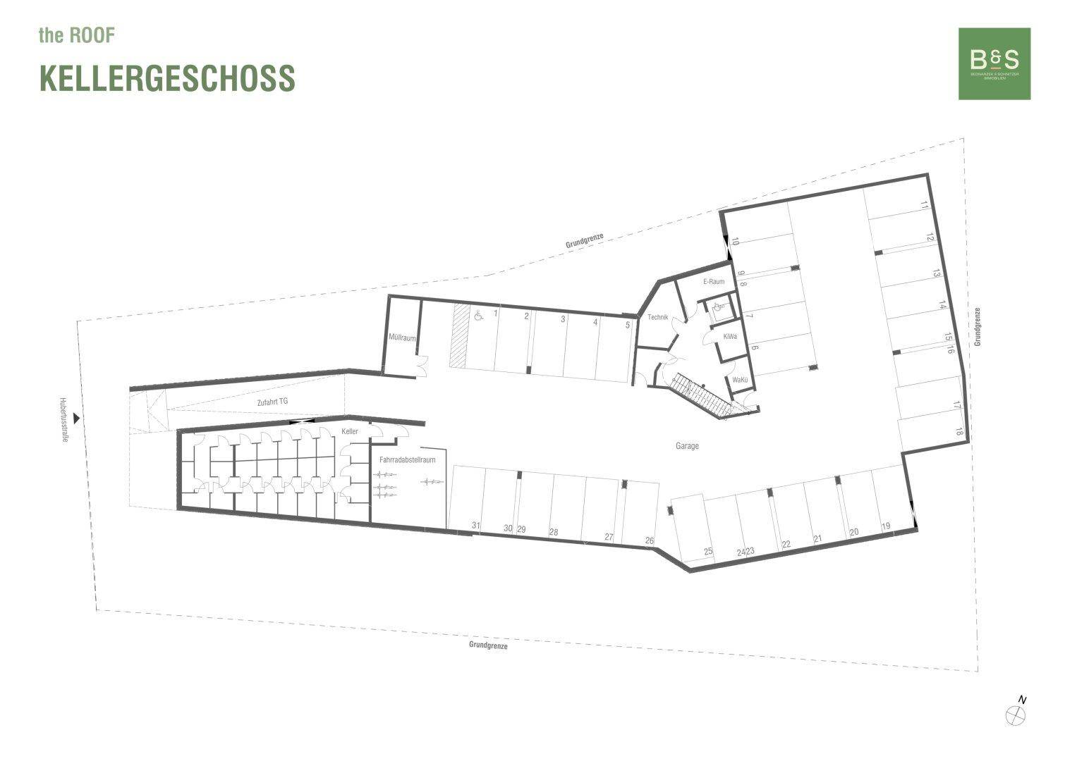 Plan Kellergeschoss