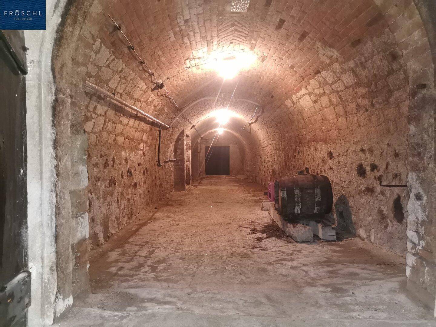 Weinkeller mit 22 m²