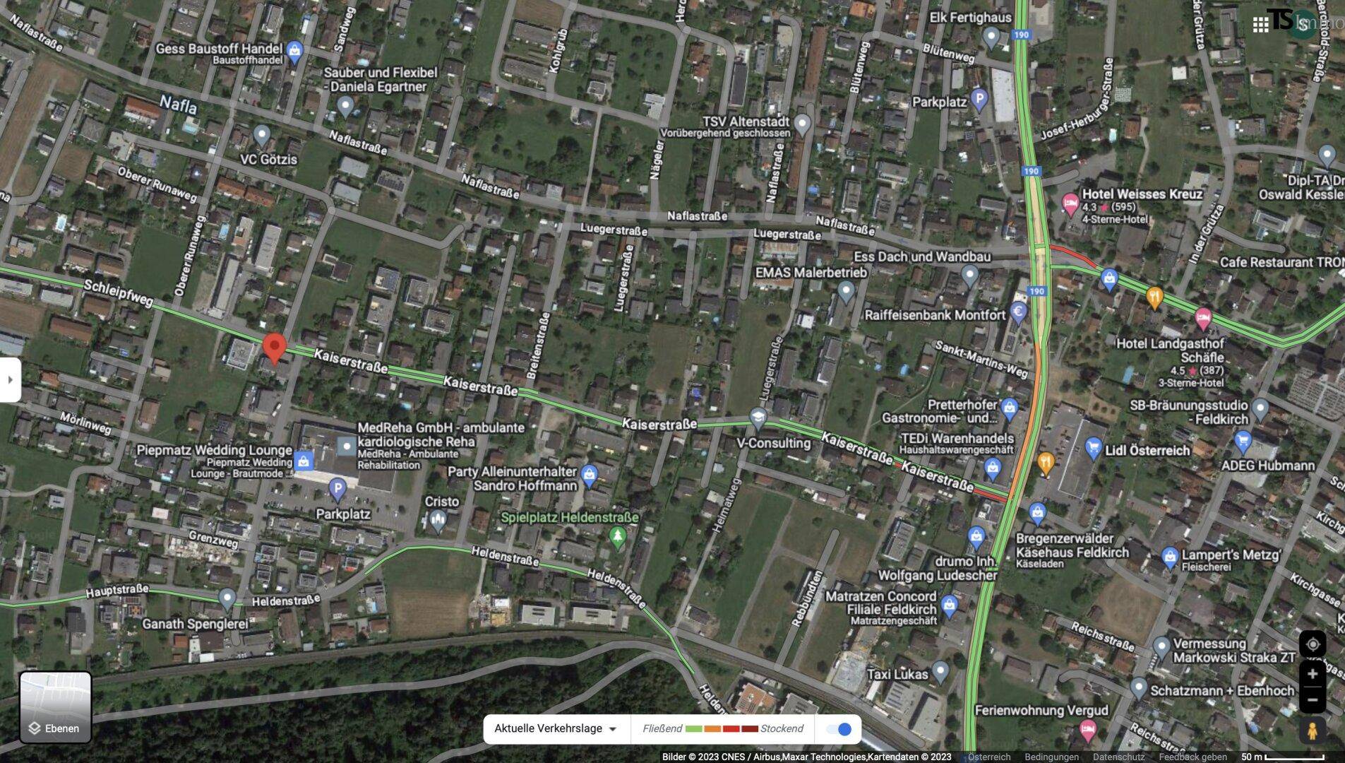 Maps Umgebung