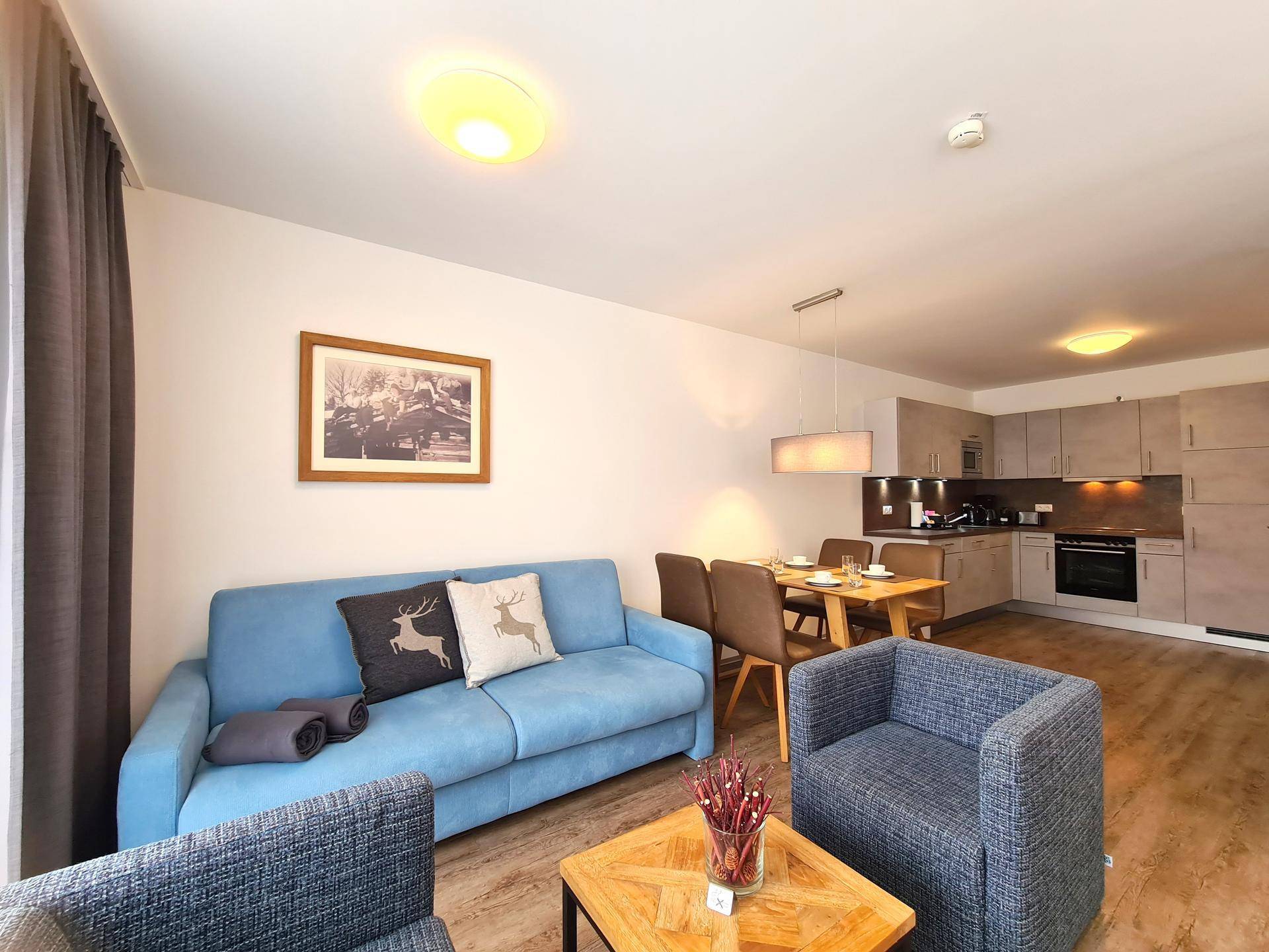 Exklusive Suite mit privater Sauna im 4* Apartment Resort in Saalbach | Ski in &amp; out ! - Ansicht 3