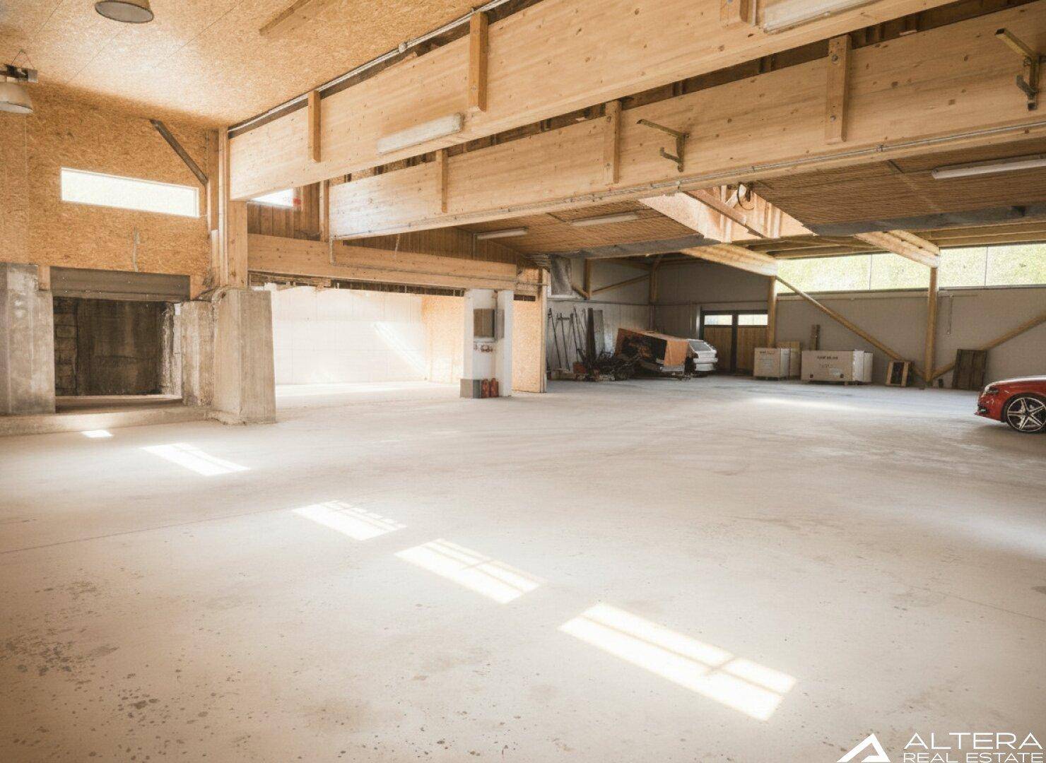 Hallen- und Lagerflächen mit vielseitigem Nutzungspotenzial in Edelschrott bei Köflach! - Ansicht 3