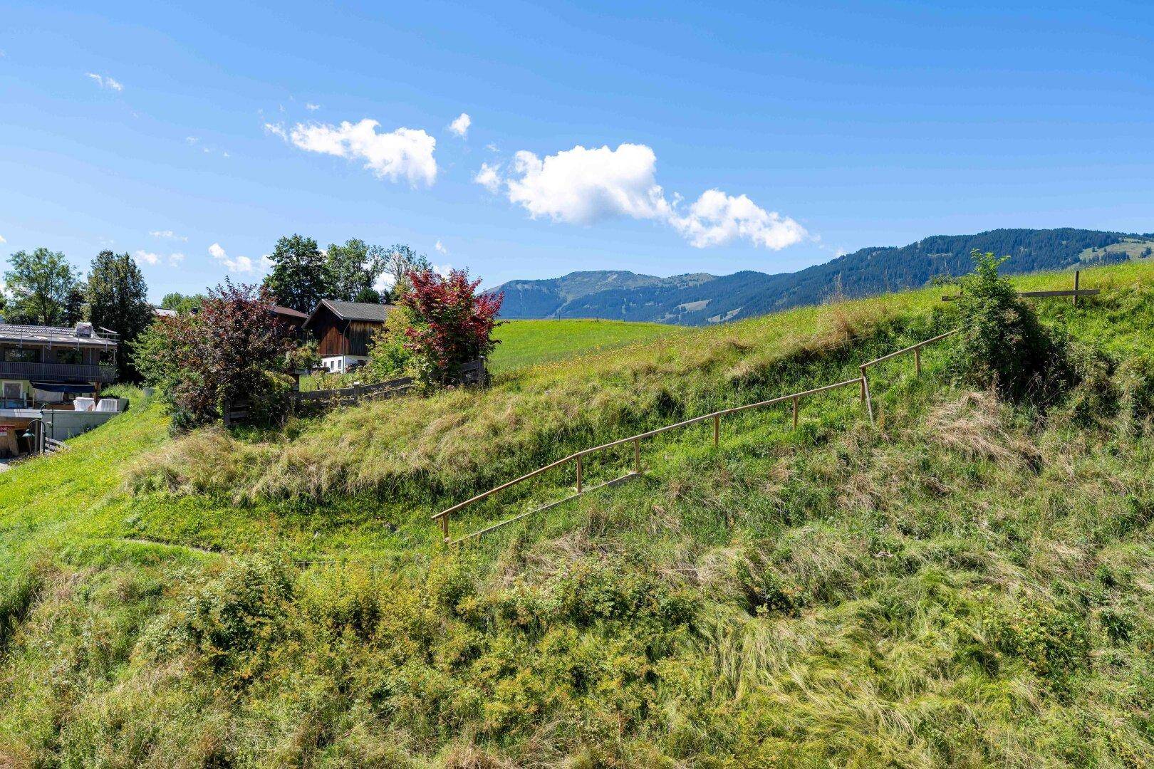 Ausblick vom Balkon