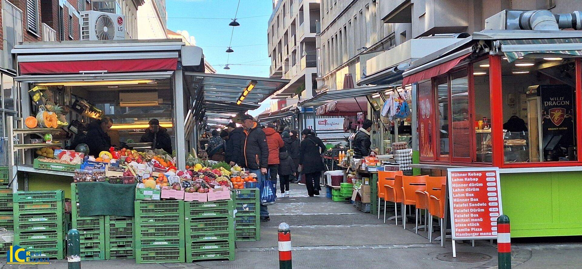 Vielfalt genießen am Brunnenmarkt