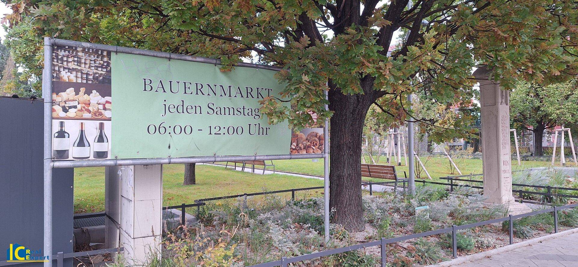 Jeden Samstag Bauernmarkt