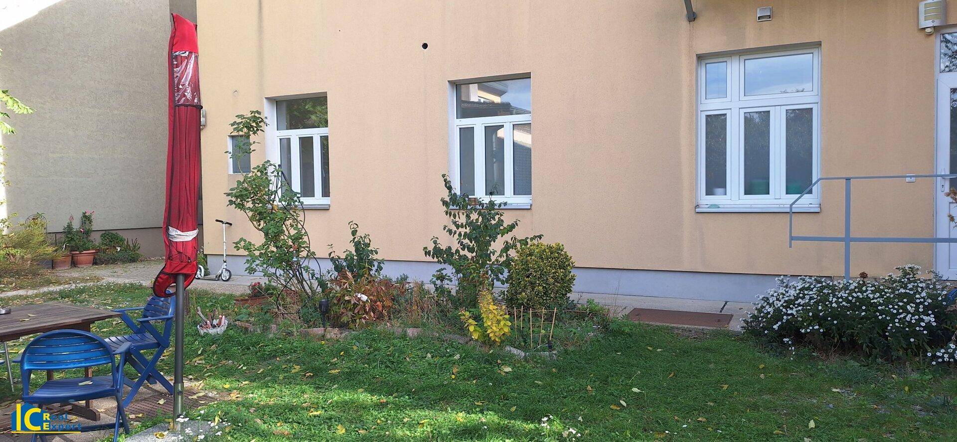Zugang zum Wohnhaus