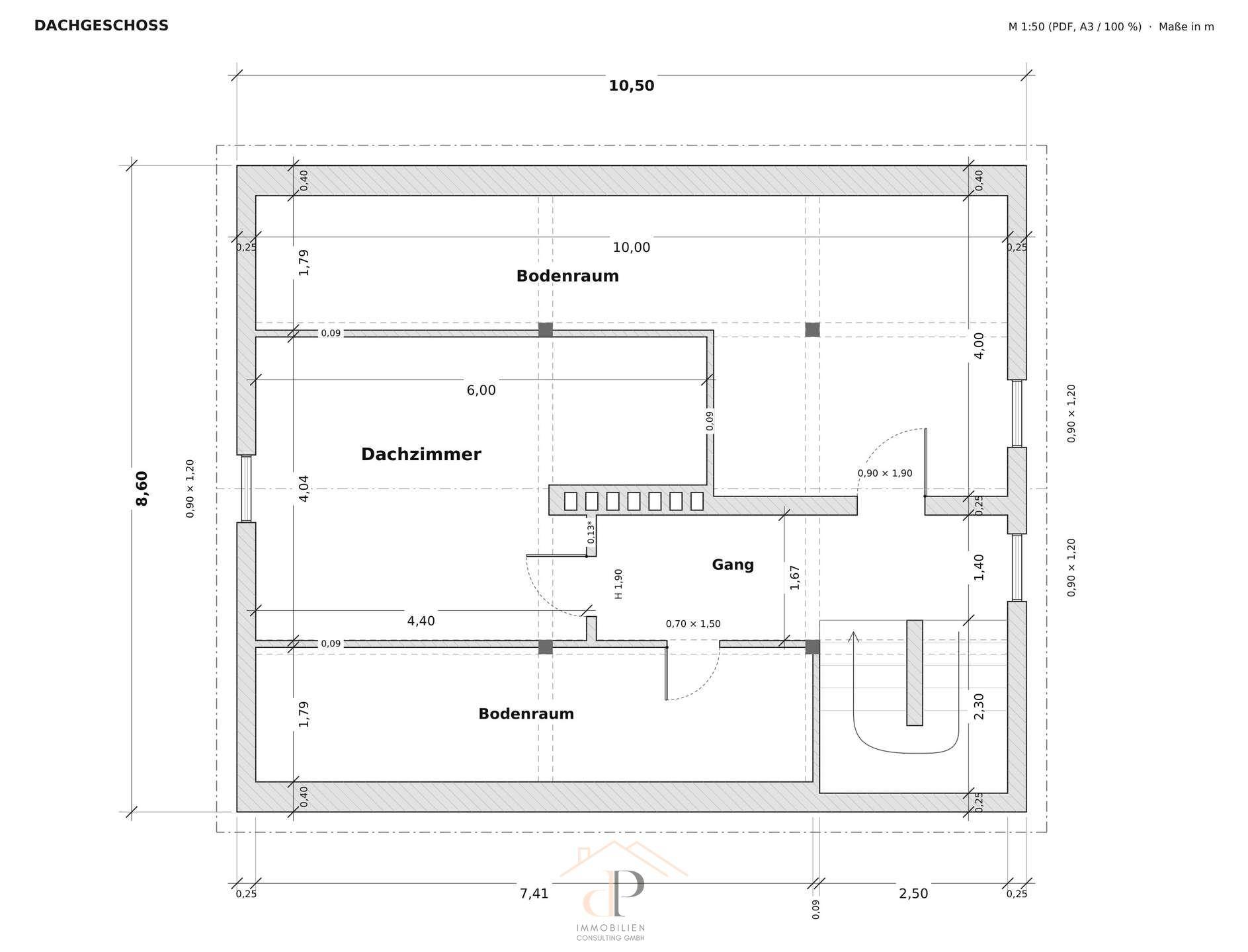 Grundriss Dachgeschoss