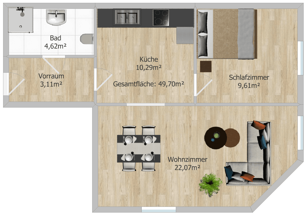 Krausgasse 30 8020 Graz GR möbliert