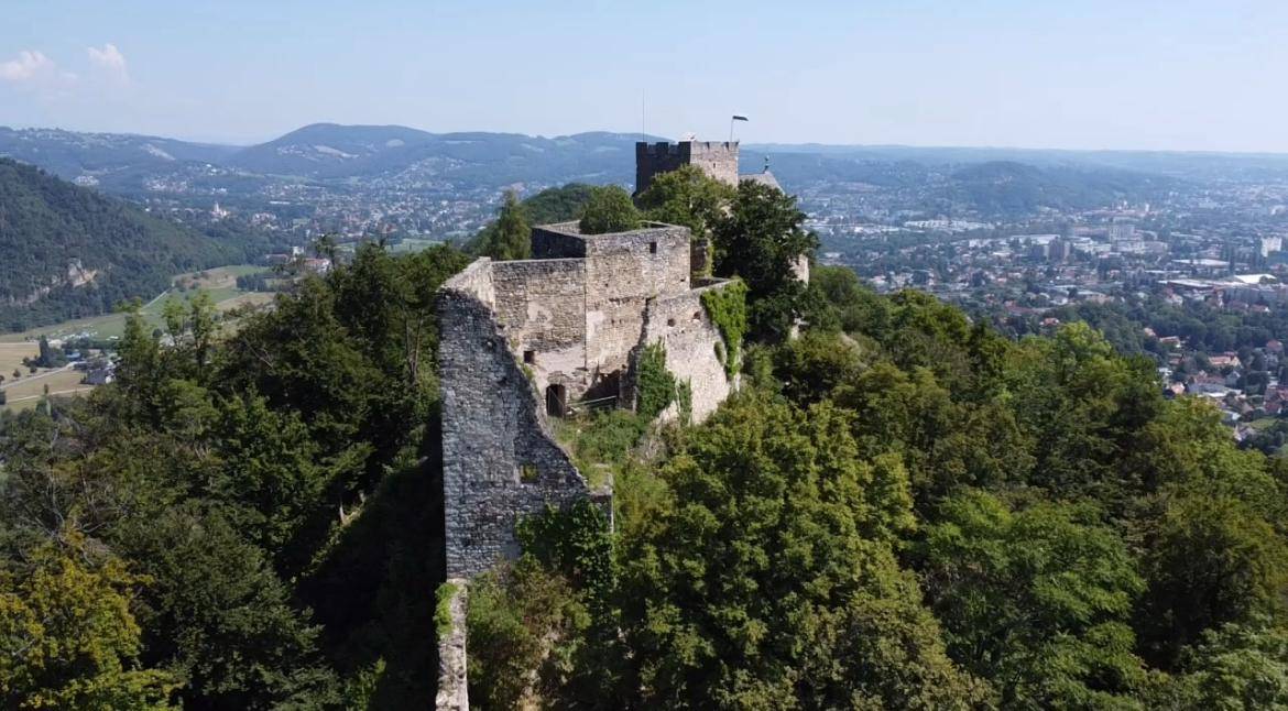 Blick Burgruine