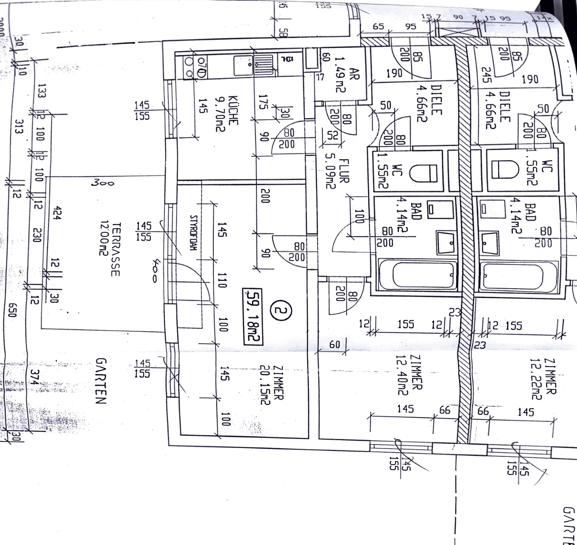 Grundriss Wohnung