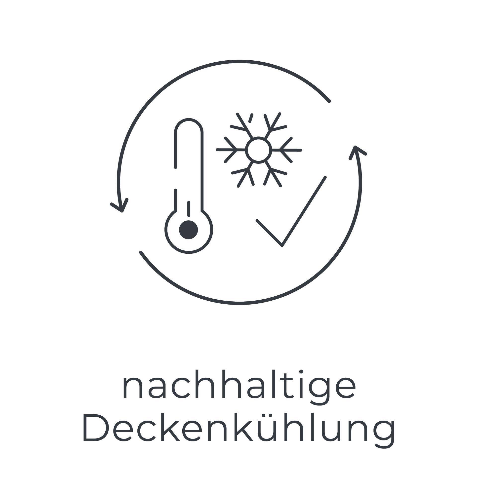 nachhaltige Deckenkühlung