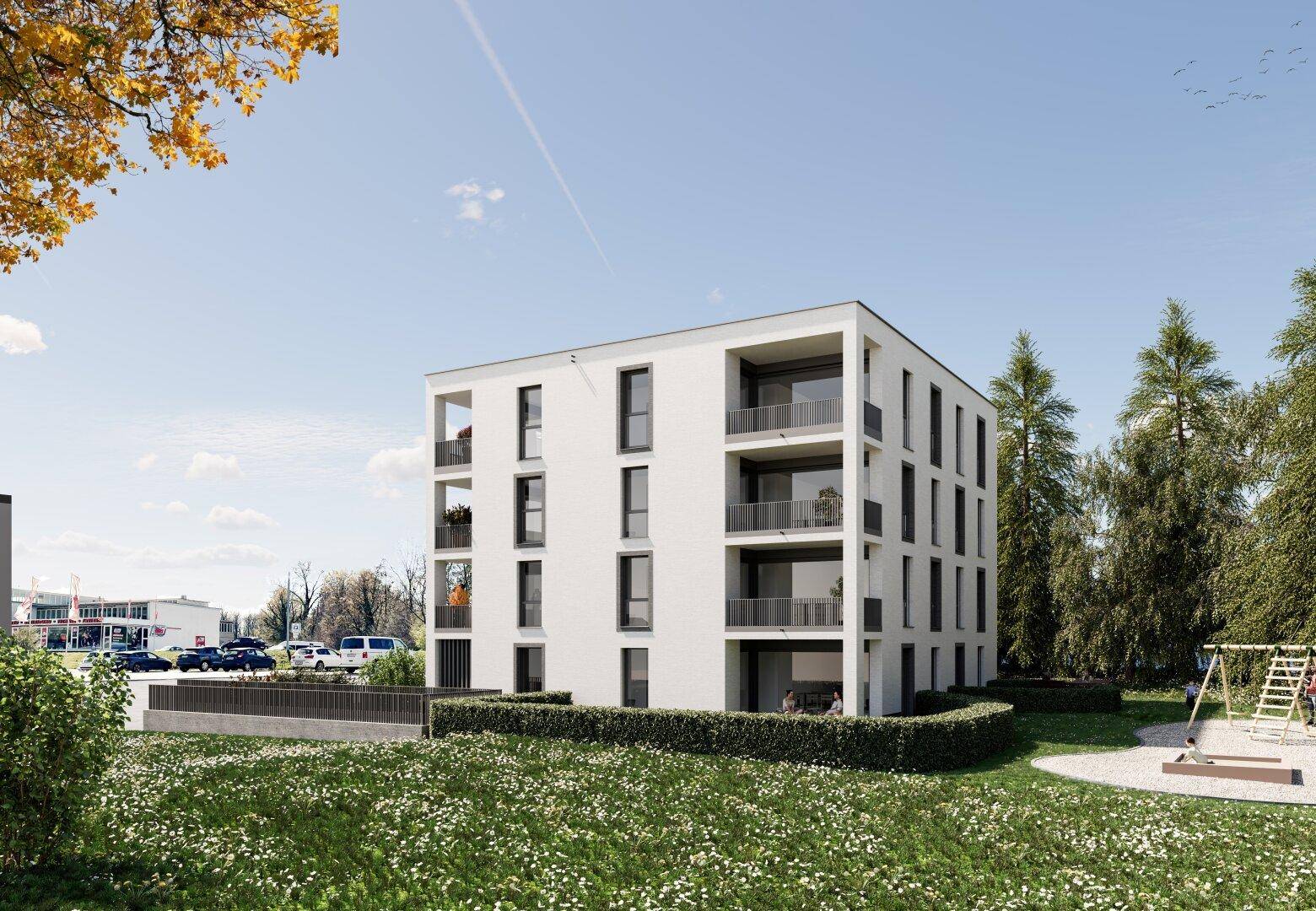Neubau: 4-Zimmer Wohnung mit großem Garten in Bodenseenähe - Wohnbauförderung möglich - Widok 2