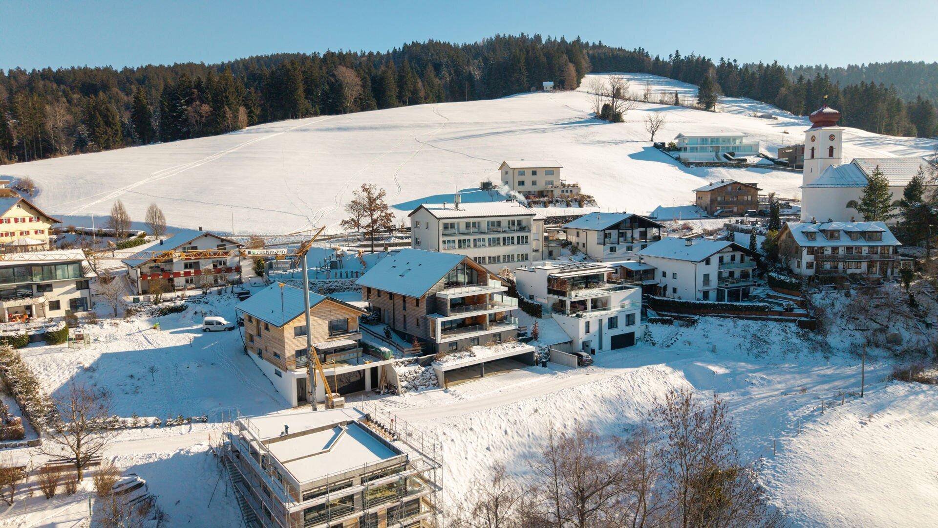 Eichenberg am Bodensee: Moderne Ferienwohnung mit Zweitwohnsitzmöglichkeit und aufwandsloser Kurzzeitvermietung auf Wunsch - Ansicht 2