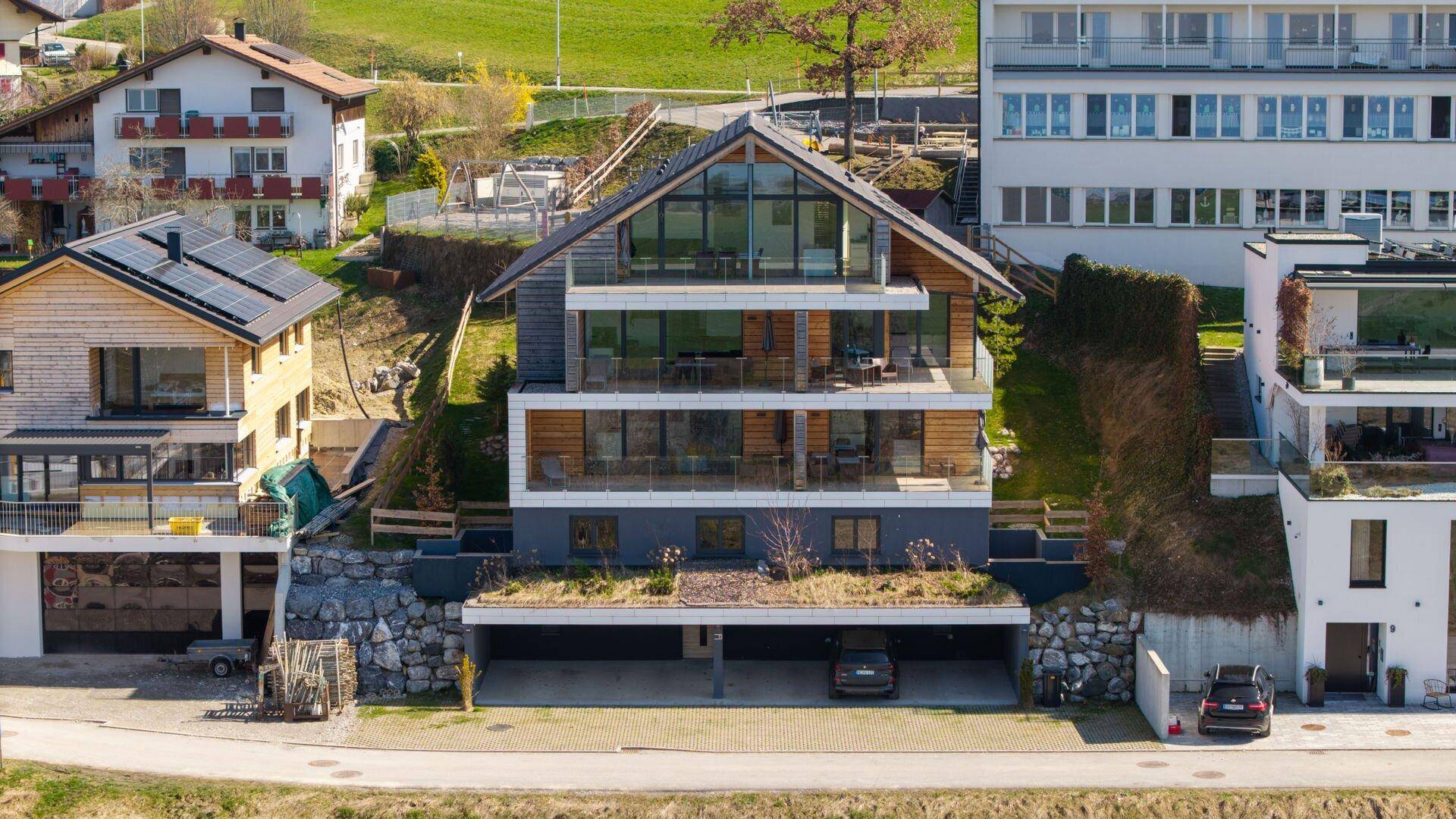 Eichenberg am Bodensee: Moderne Ferienwohnung mit Zweitwohnsitzmöglichkeit und aufwandsloser Kurzzeitvermietung auf Wunsch - Ansicht 4
