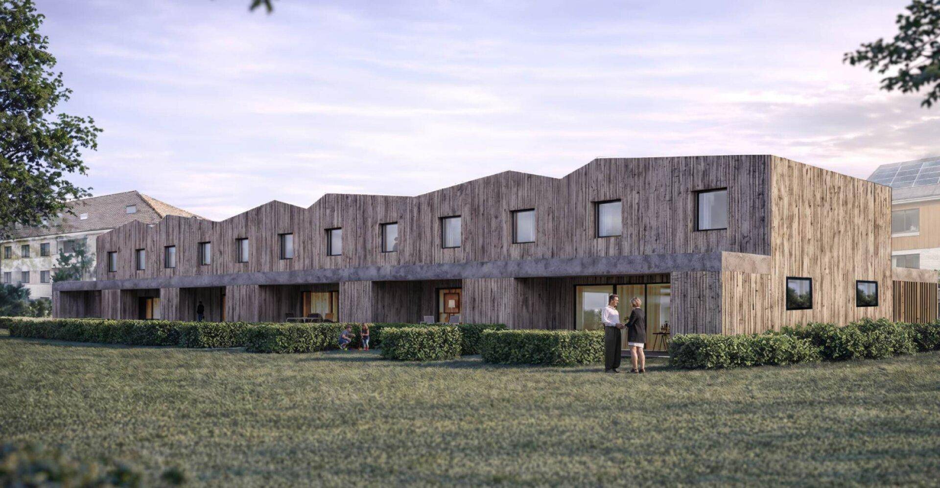 Moderne Reihenhäuser in Wolfurt – Erstbezug mit 4 Zimmer und Garten - Ansicht 2