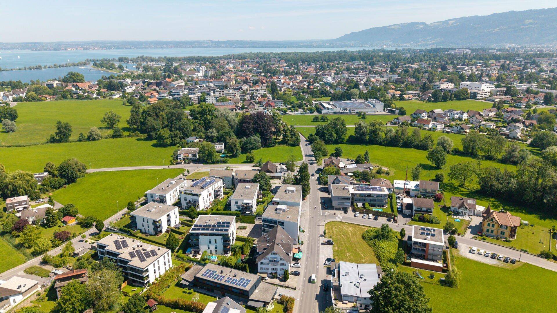 Zentrale 3-Zimmer Neubauwohnung in Hard in Seenähe - Ansicht 2