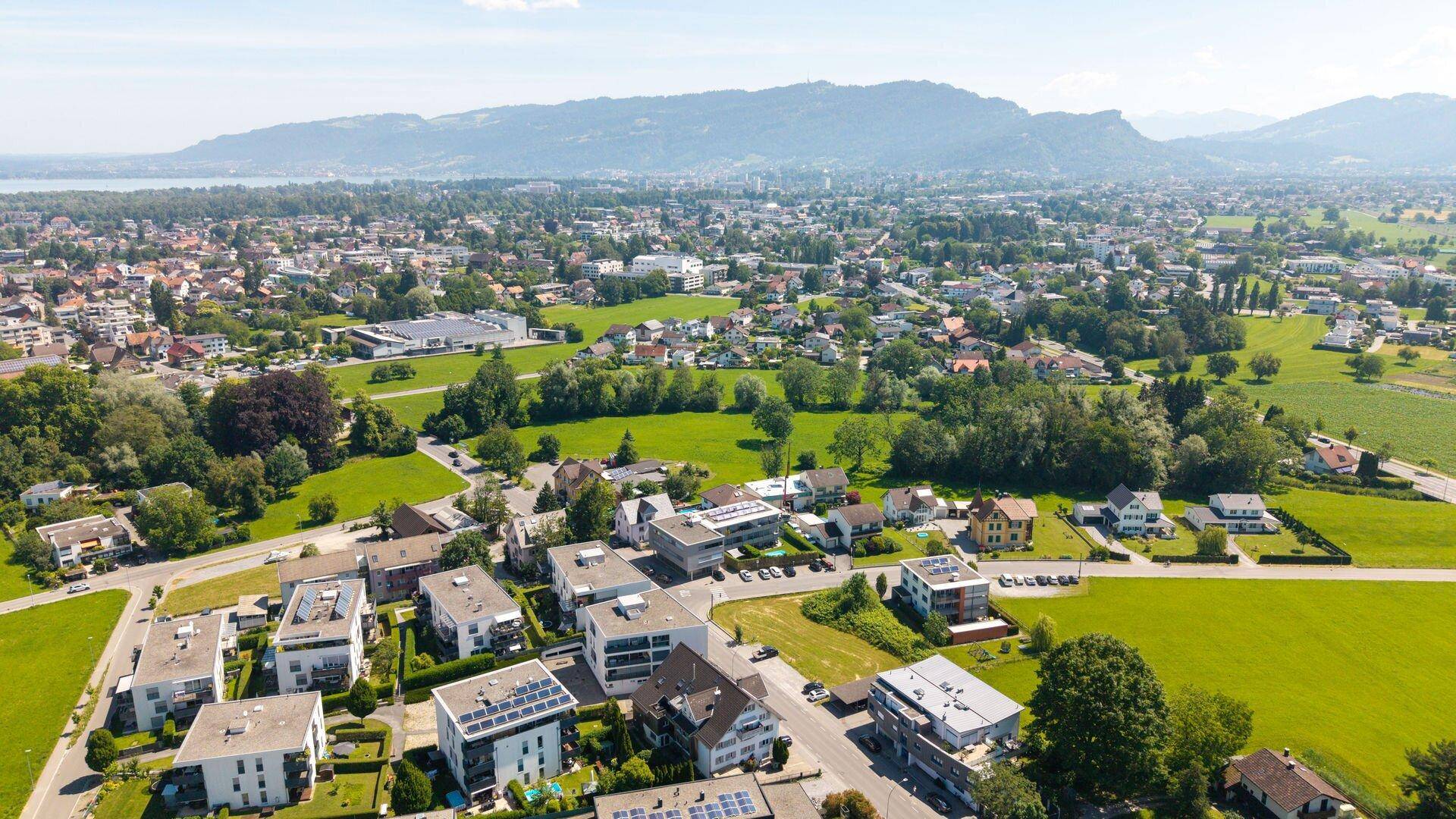 Zentrale 3-Zimmer Neubauwohnung in Hard in Seenähe - Mehr