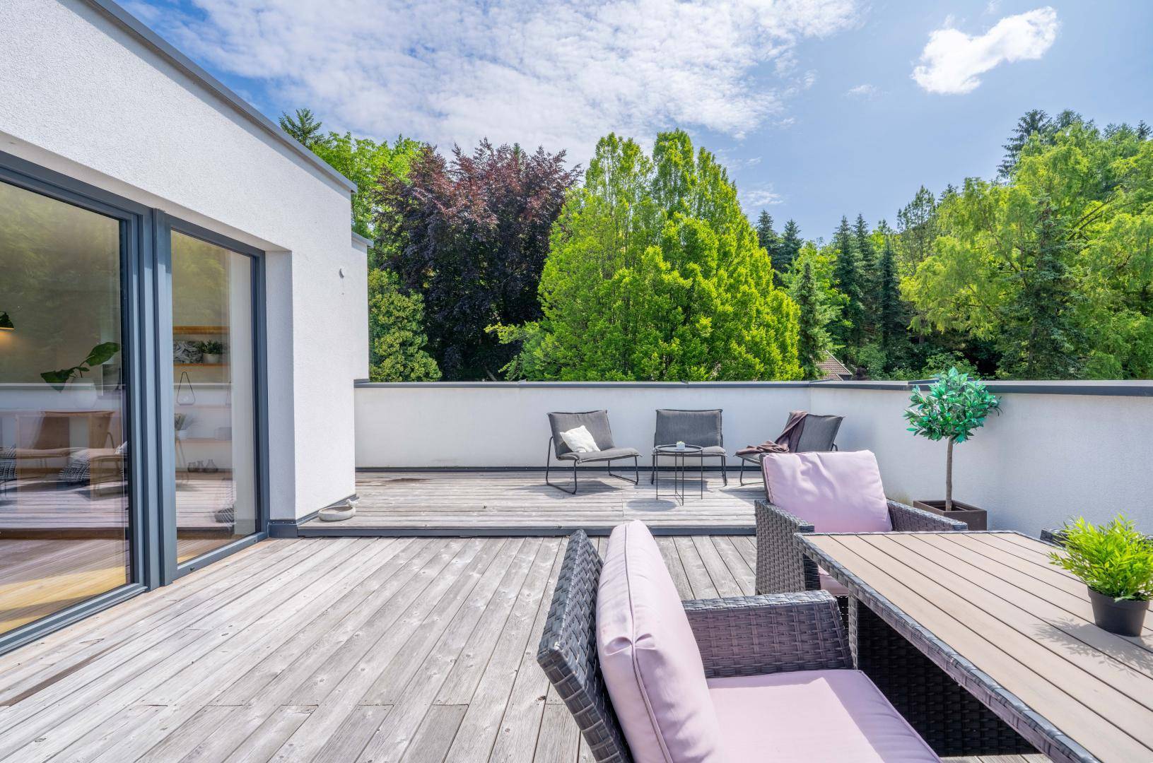 Dachterrasse Dachgeschoß