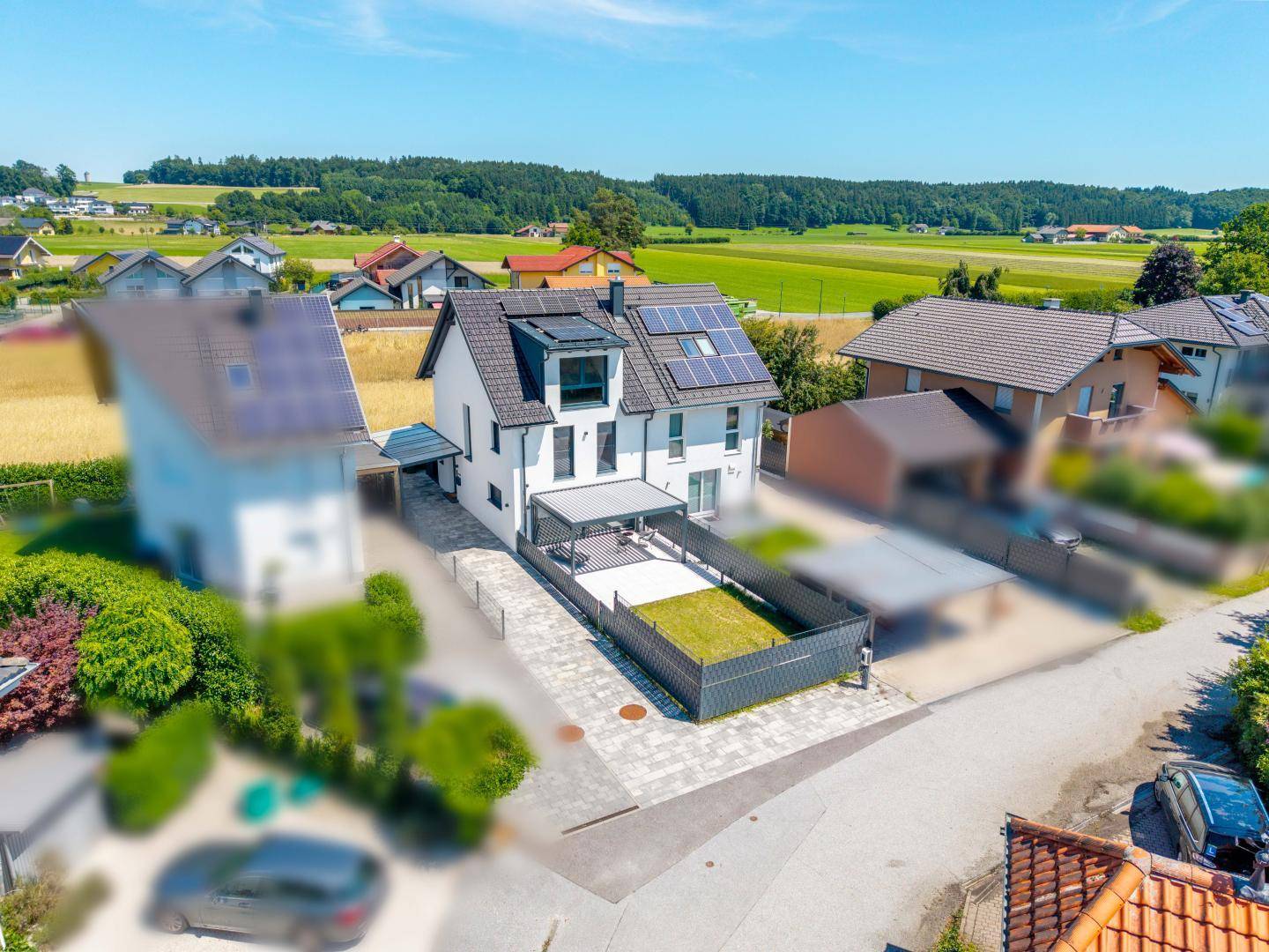 Drohne Haus