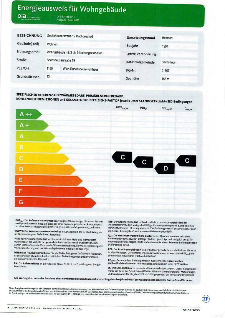 Energieausweis