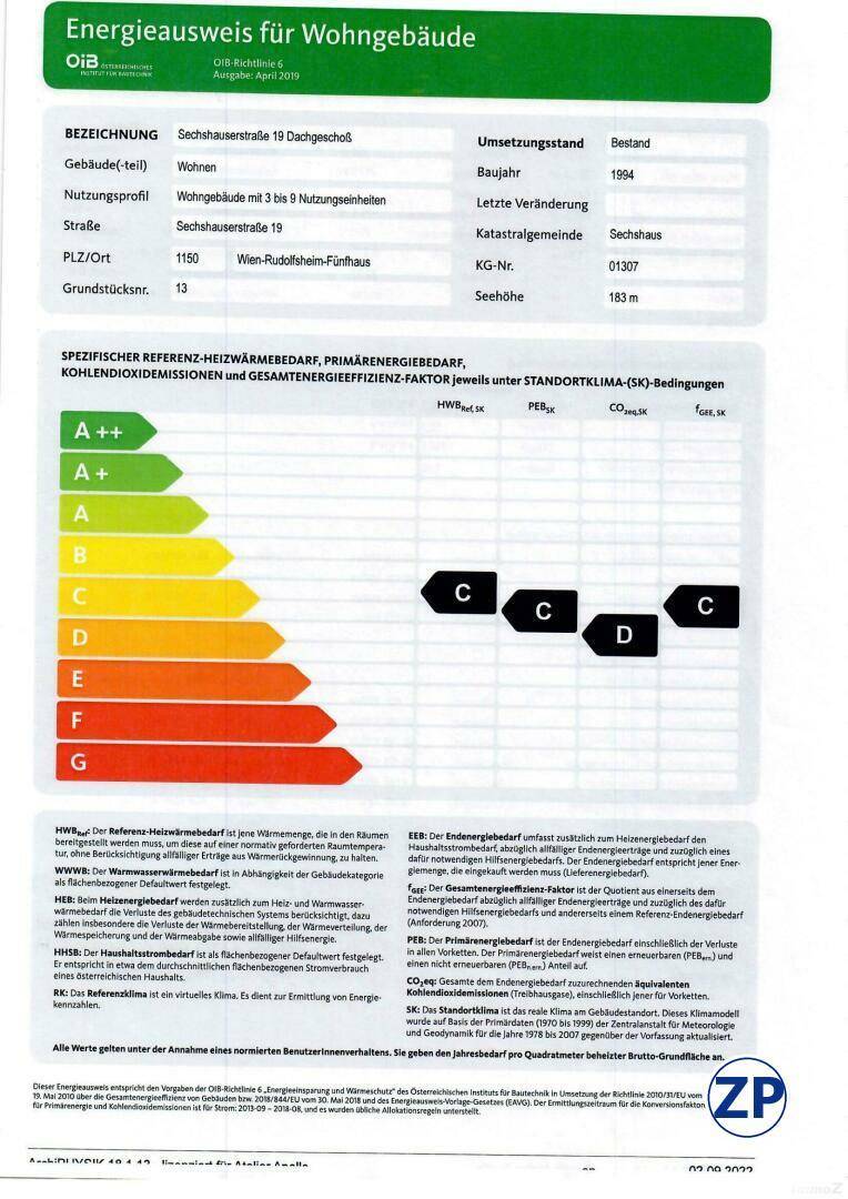 Energieausweis