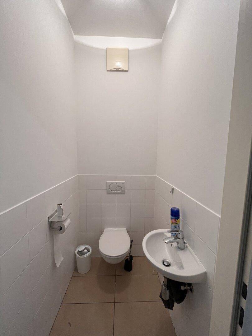 WC mit Handwaschbecken