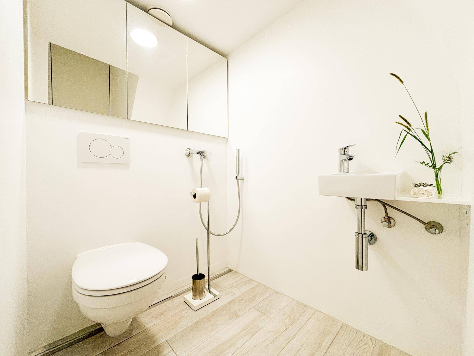 WC mit Dusche