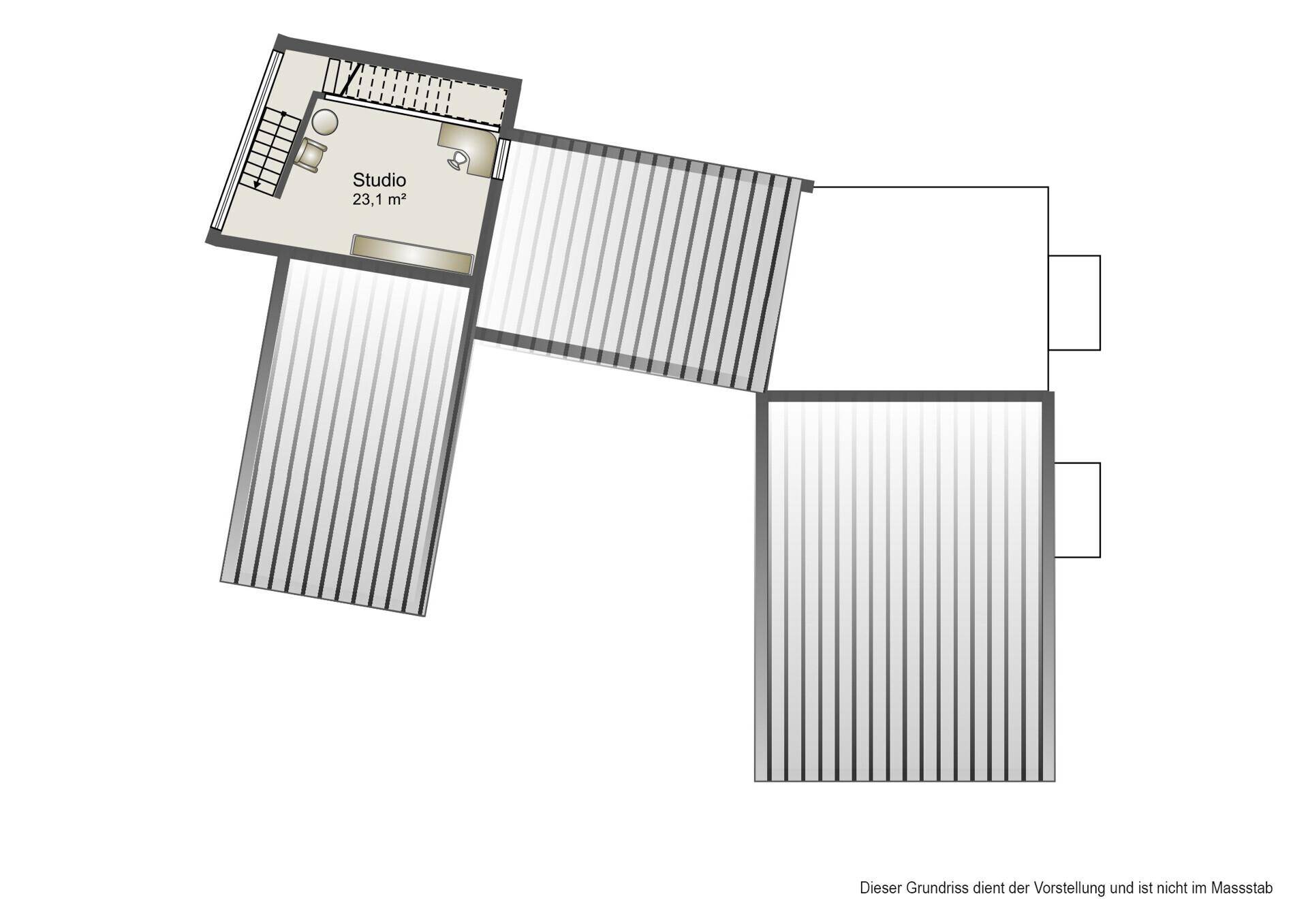 Grundriss Obergeschoss