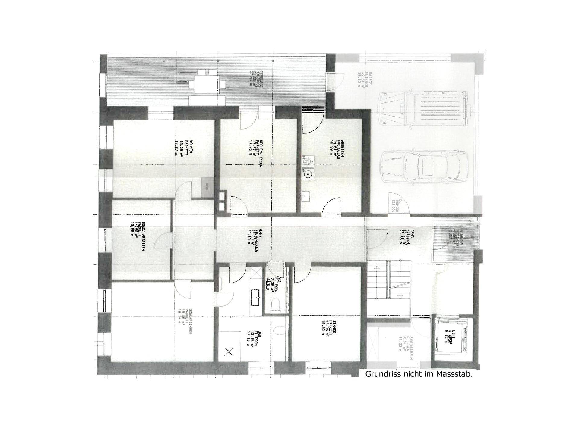 Grundriss Wohnung