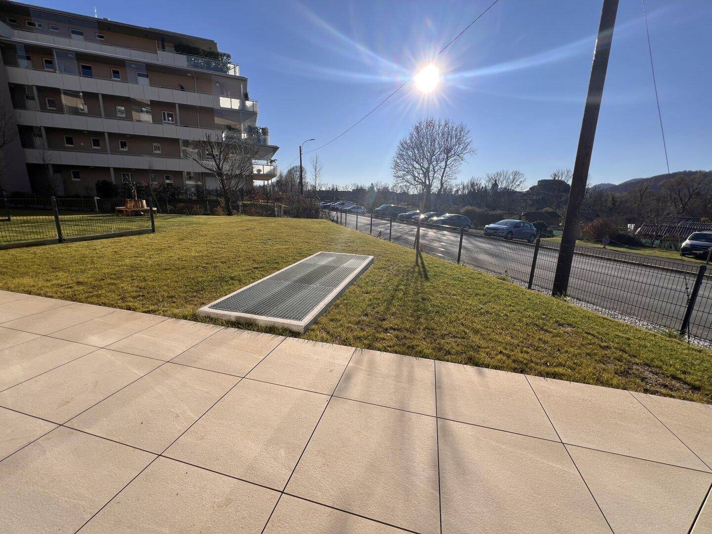 Terrasse und Garten