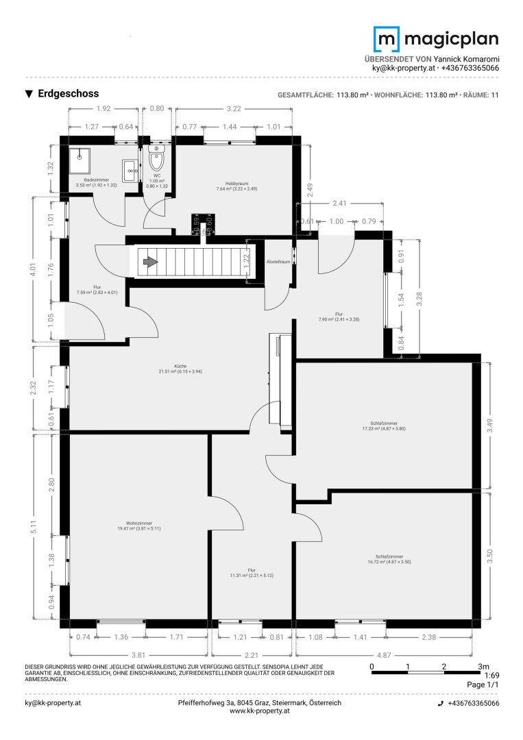 Einfamilienhaus mit Entwicklungspotenzial auf großzügigem Grundstück inklusive Landwirtschaftsflächen und Wald - Więcej