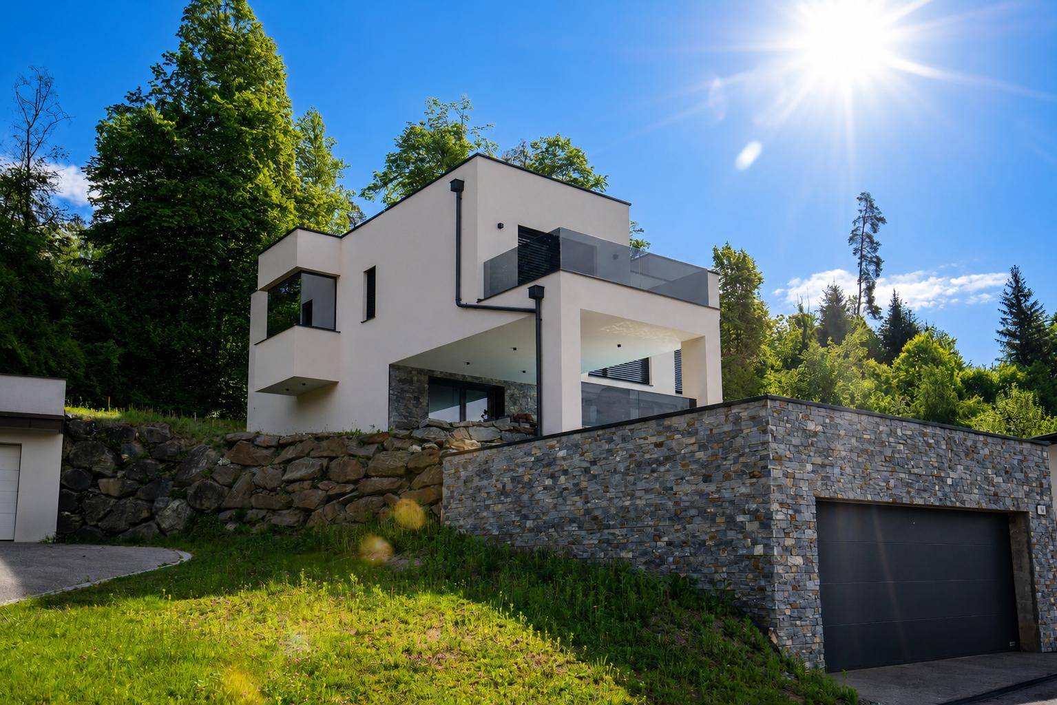 Lifestyle-Villa in priviligierter Lage in Klagenfurt am Wörthersee - Ansicht 3