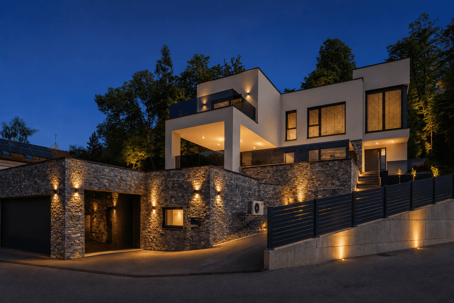 Lifestyle-Villa in priviligierter Lage in Klagenfurt am Wörthersee - Ansicht 2