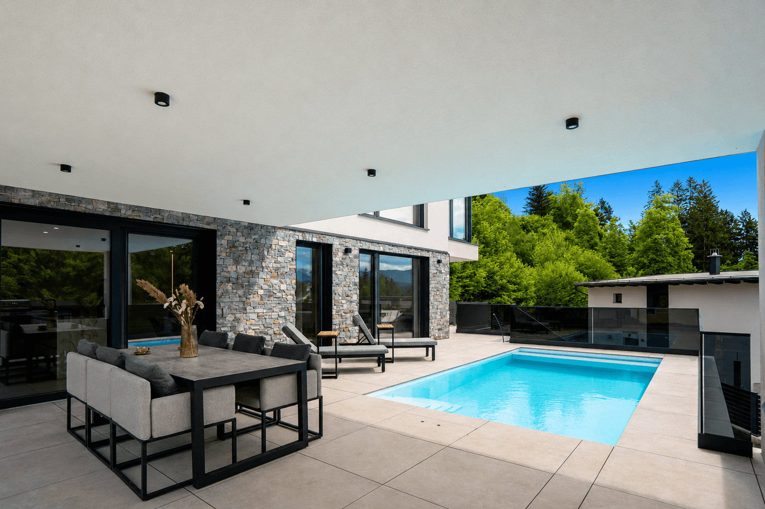Lifestyle-Villa in priviligierter Lage in Klagenfurt am Wörthersee - Ansicht 5