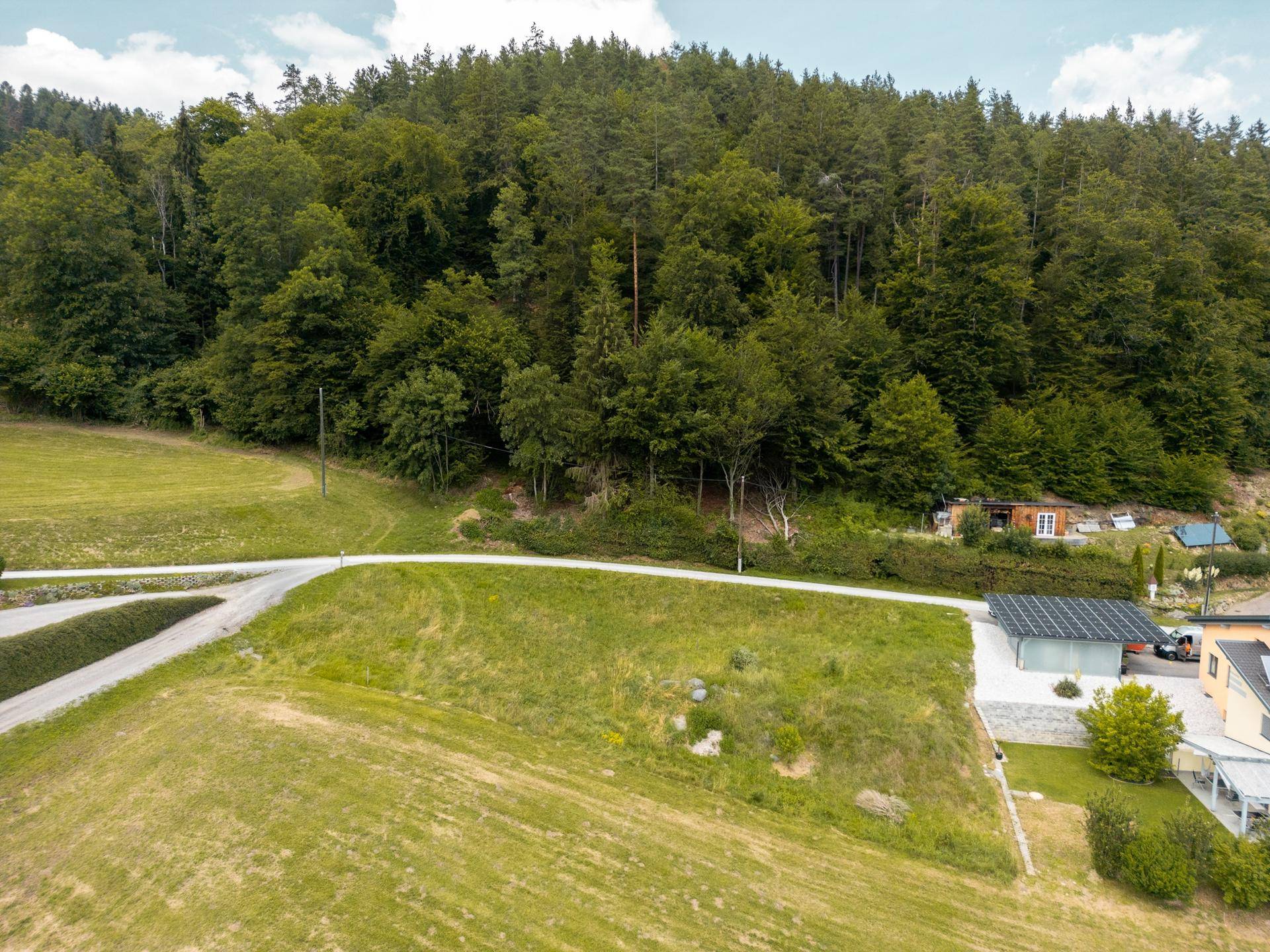 Seeblickgrundstück in sonniger Aussichtslage in Techelsberg am Wörthersee - Ansicht 5