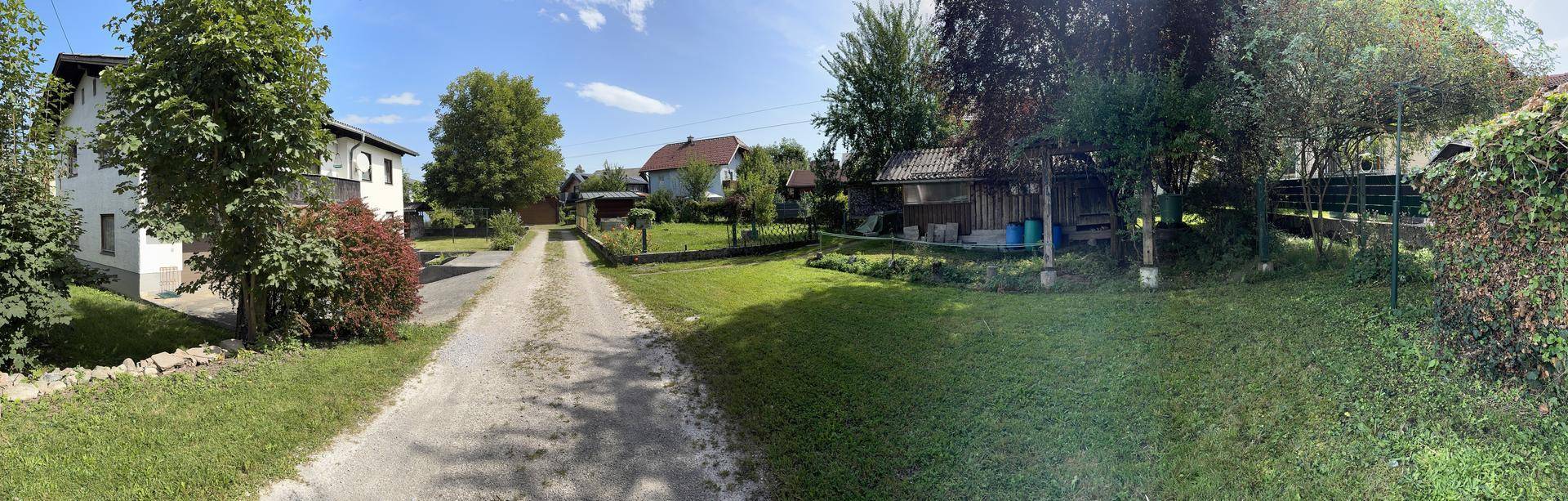Idylle Leopoldskron Moos - Baugrundstück mit Altbestand - Ansicht 3