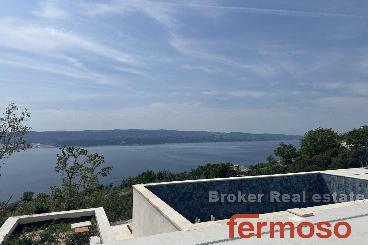 003-2043-109-Rogoznica-Newely-built-villa-with-panoramic-sea-view-for-sale