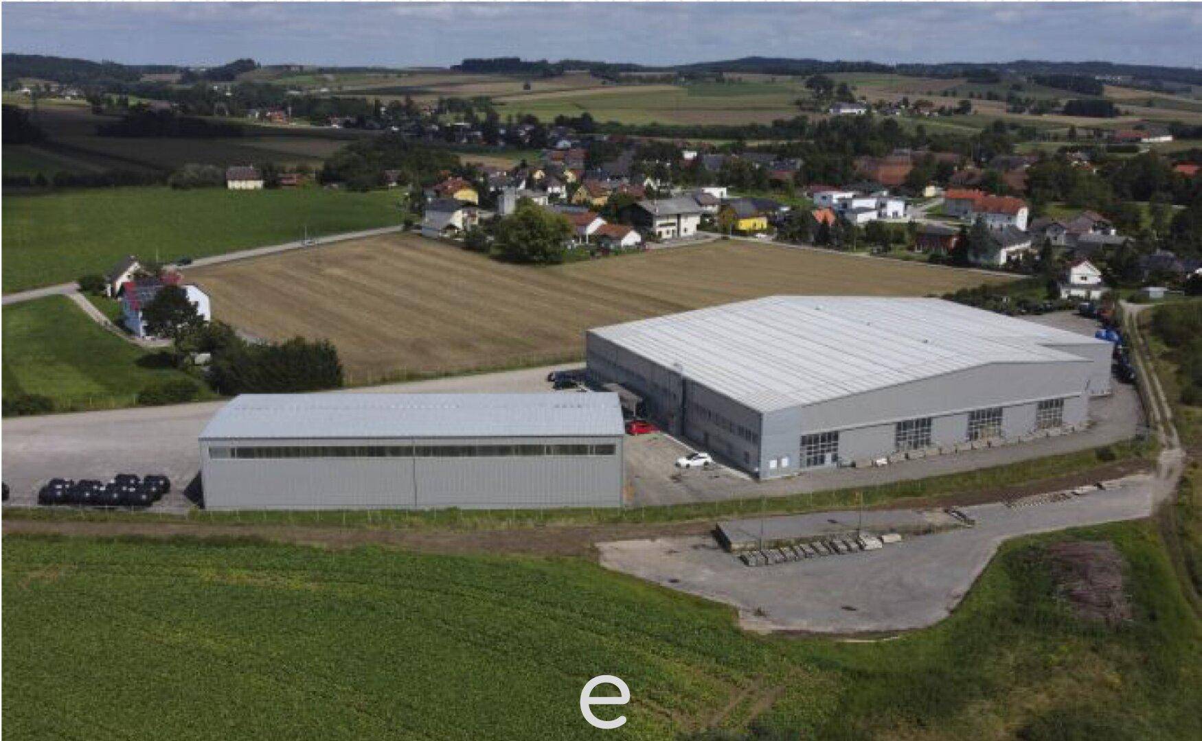 Teilbare Lager-/Produktionshalle in Schlatt bei Lambach zu vermieten! - Ansicht 2
