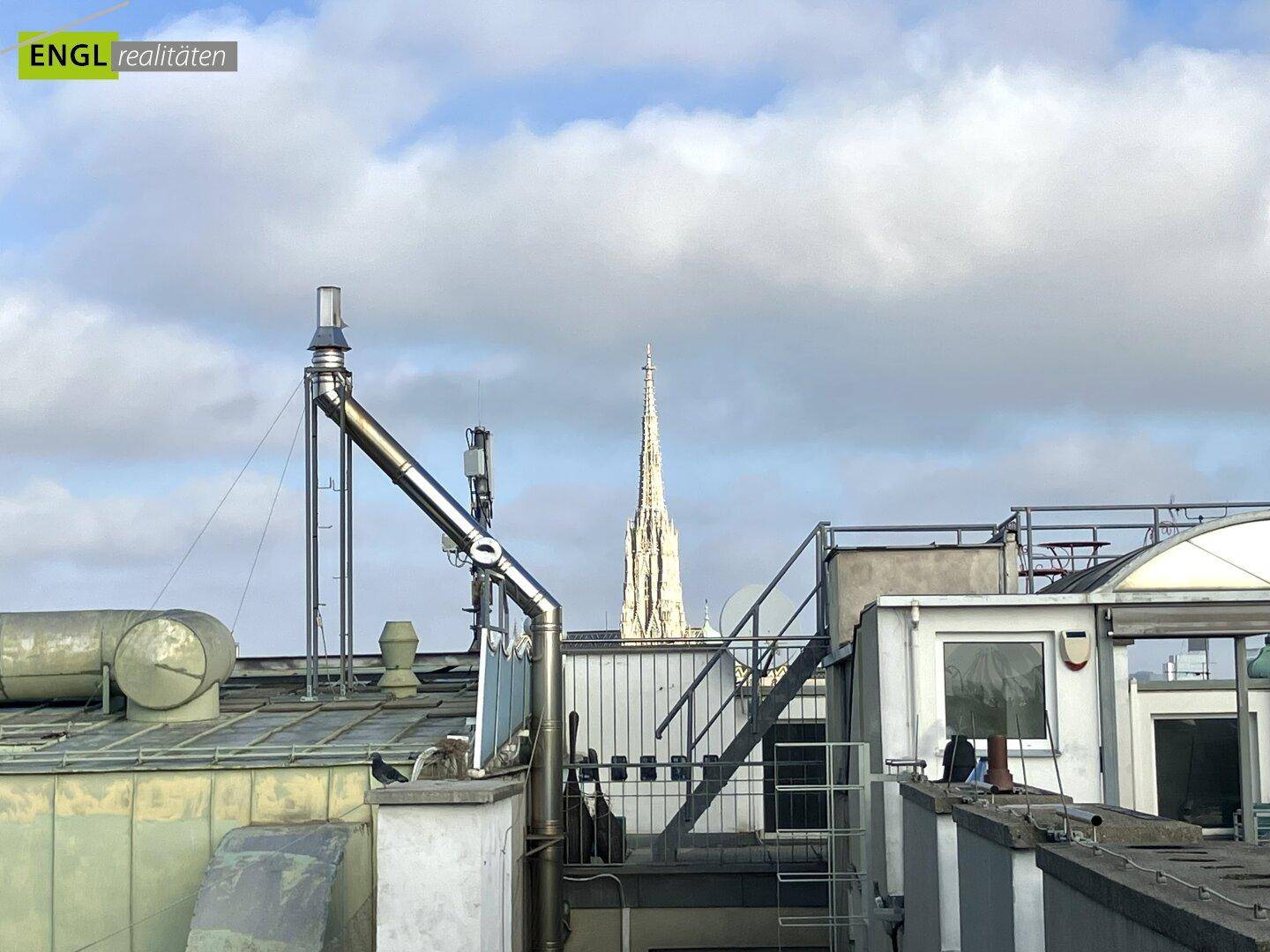 Ausblick von Wintergarten und Terrasse