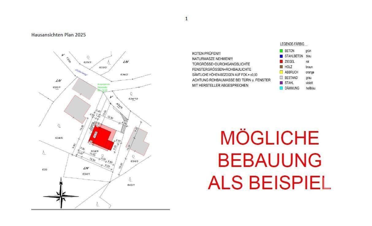 MÖGLICHE BEBAUUNG