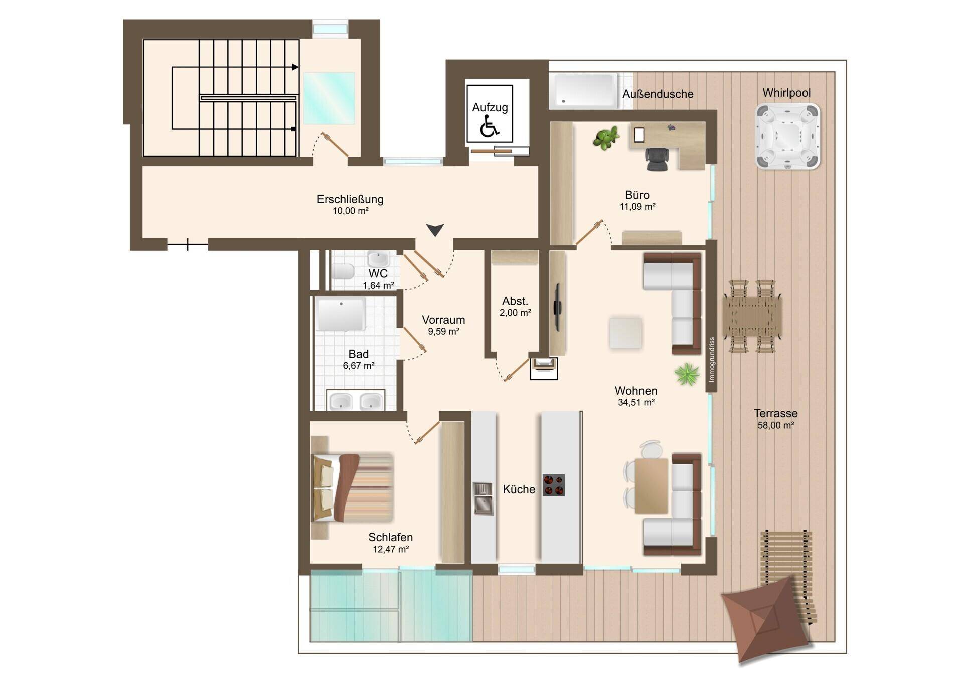 Grundrissplan