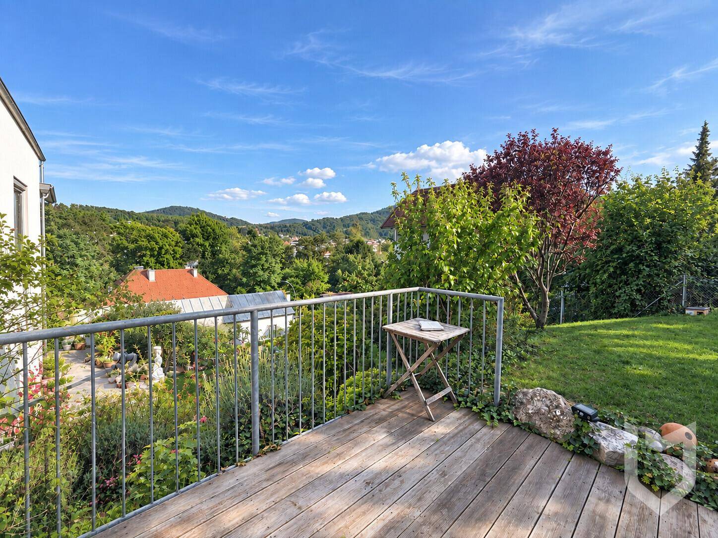 Ausblick Terrasse