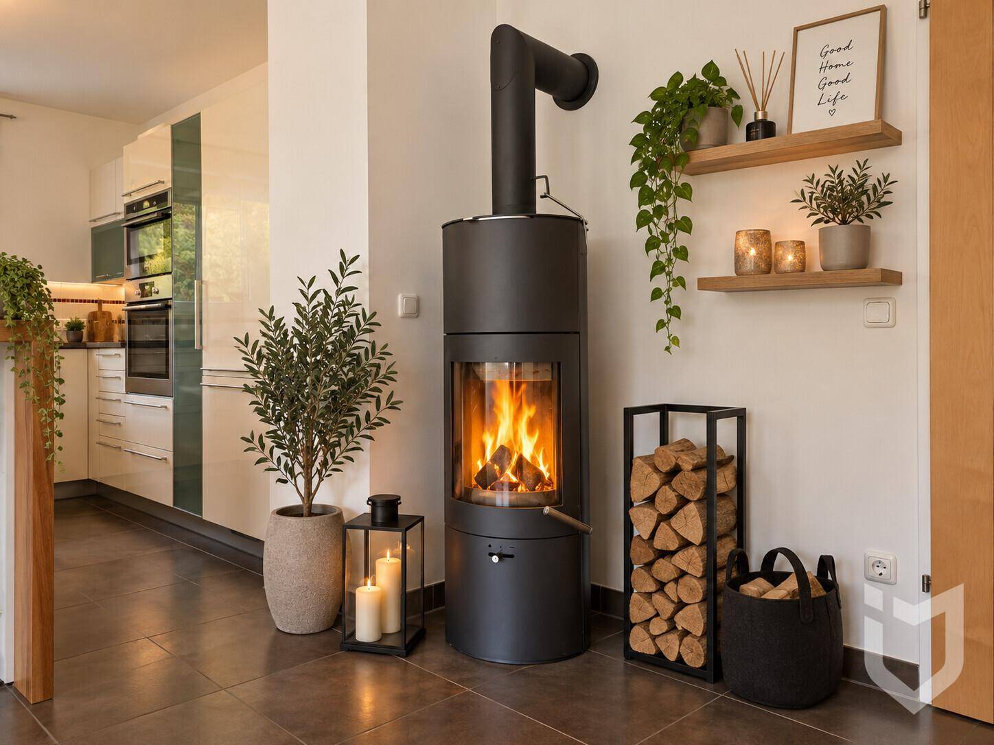 Kamin Gestaltungsidee