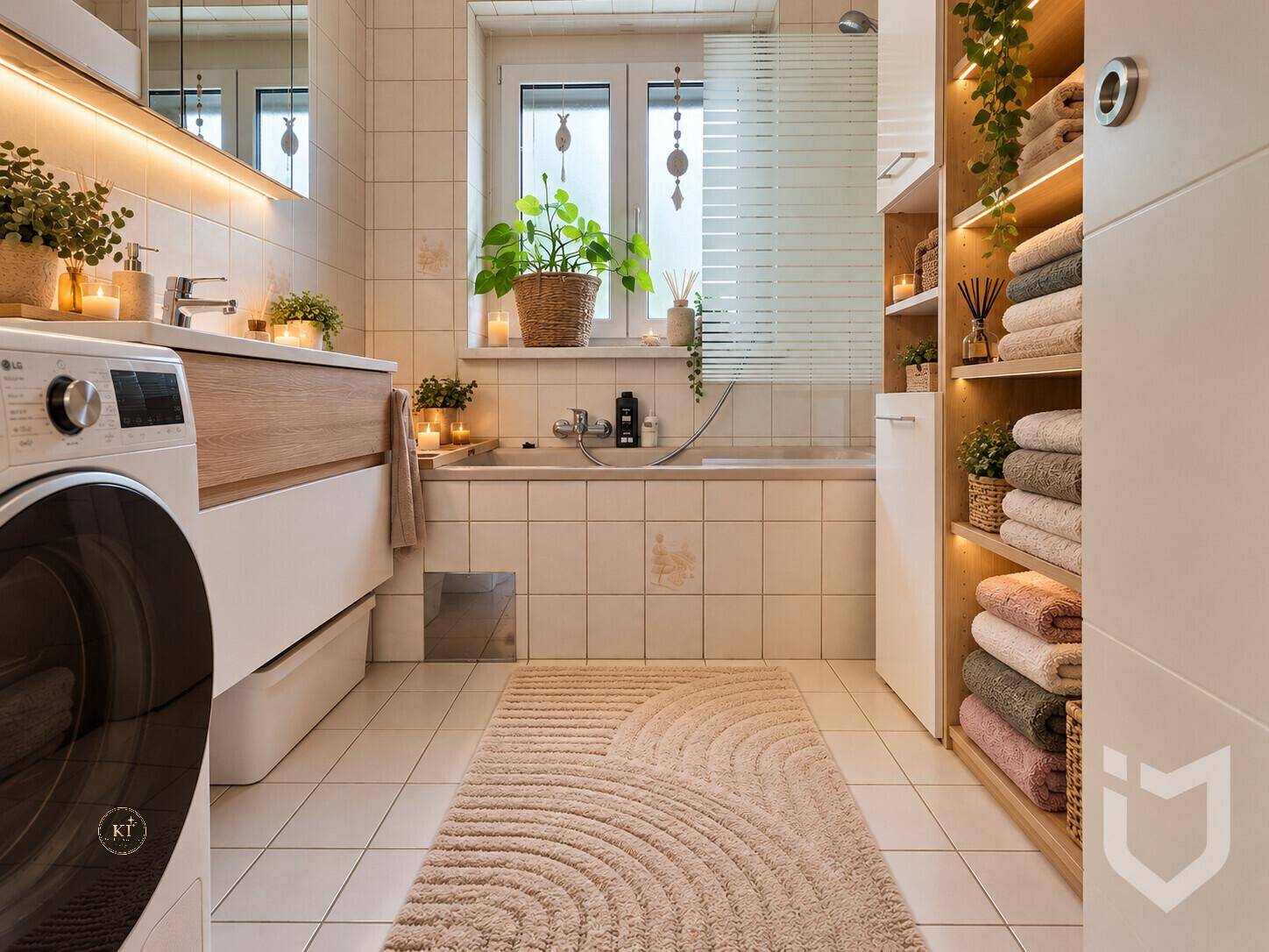 Badezimmer Gestaltungsidee
