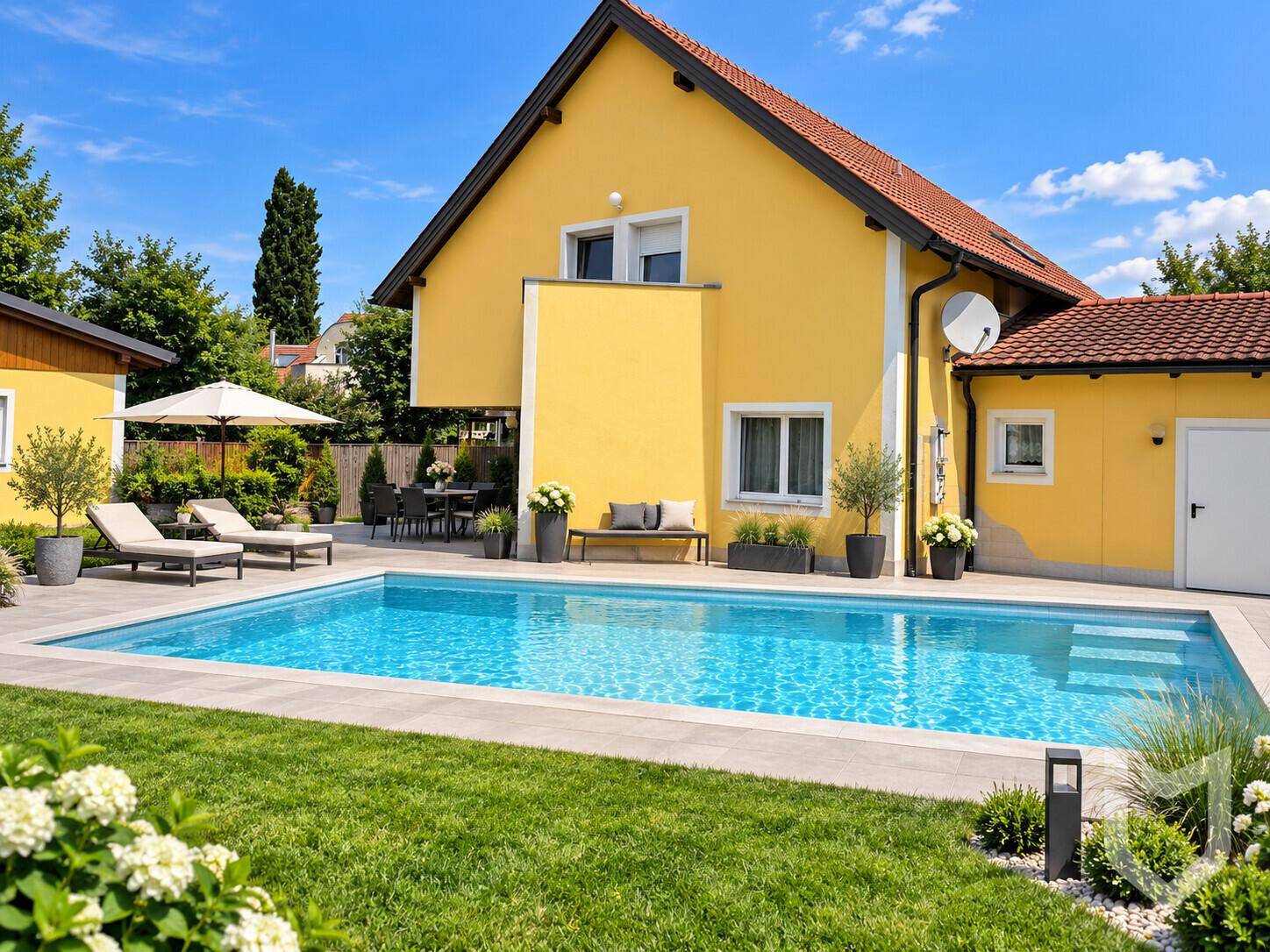 Ansicht Haus
