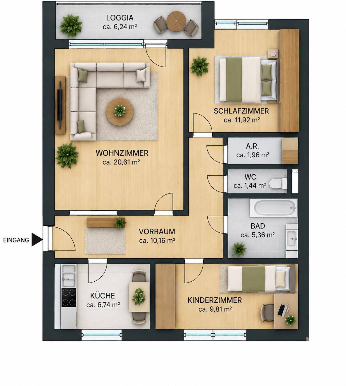 Grundrissplan