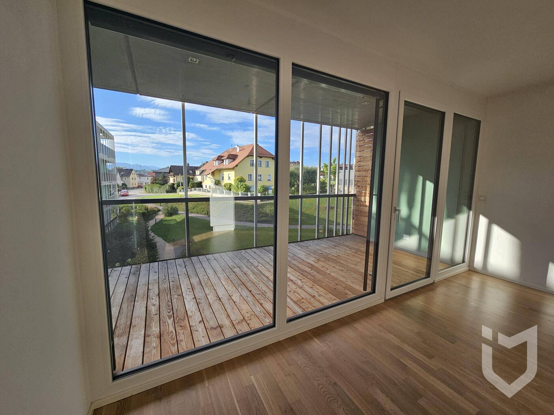 Blick auf Terrasse